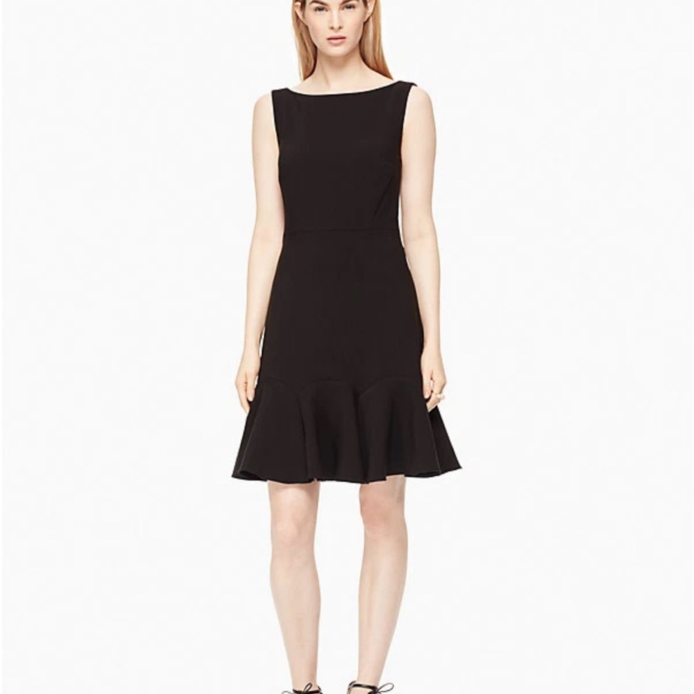 Kate Spade Black Sheath Mini Dress
